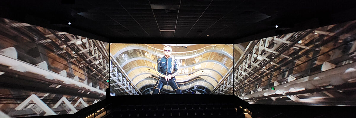 MJR Theatres Waterford ScreenX Auditorium.