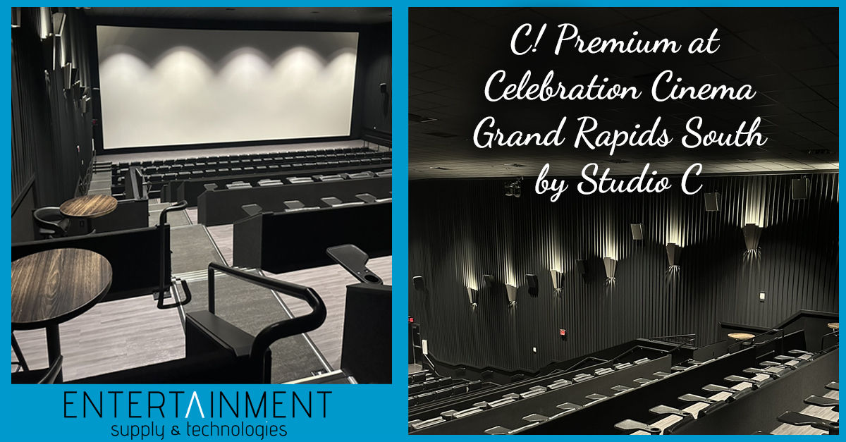 C! Premium auditorium at Celebration Cinemas South in Grand Rapids, MI.