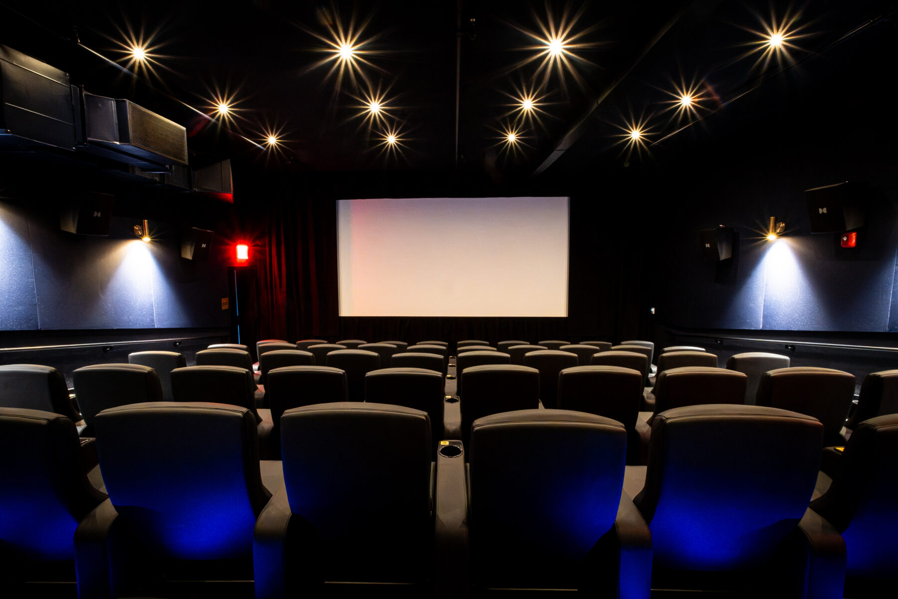 A True West Cinemas auditorium in Healdsburg, CA.